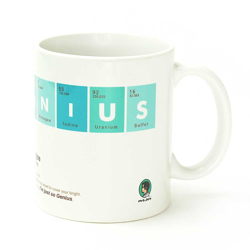 Cat Periodic Table Men of Science Coffee or Tea Mug – Neurons Not Included™