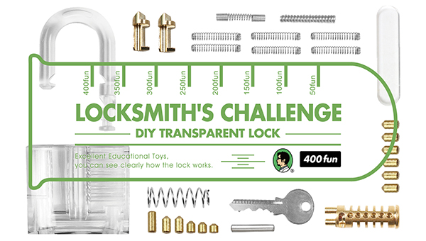 DIY Transparent Lock - Locksmith's Challenge